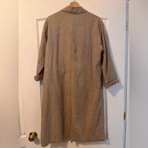 Uniqlo linen blend coat - Picture 5 of 5